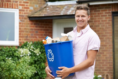 Recycling facilities handling construction waste